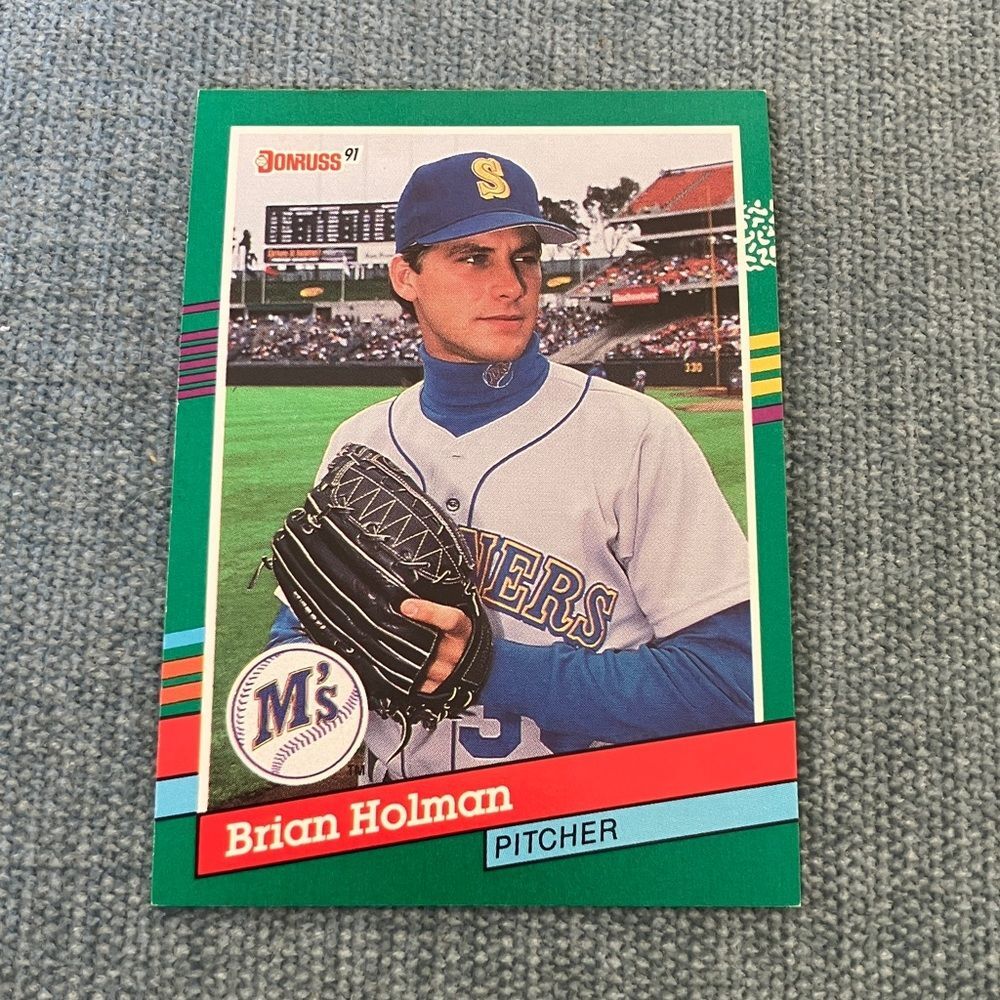 1991 Donruss Seattle Mariners Baseball Card Trading Card